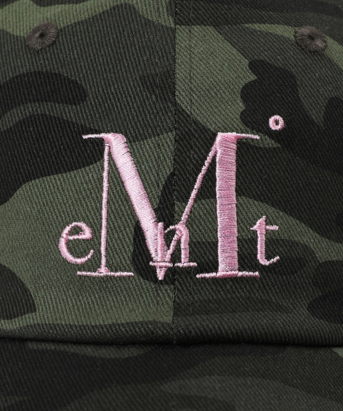 MUCENT（ムセント）の「シグネチャーカモミリタリーボールキャップ（カーキ-ベビーピンク、グレー）（キャップ・レディース・カーキ/グレー・FREE）」の6枚目の写真