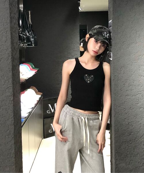 MUCENT(ムセント)の「シグネチャーカモミリタリーボールキャップ(カーキ-ベビーピンク、グレー)(キャップ・レディース・カーキ/グレー・FREE)」の14枚目の写真