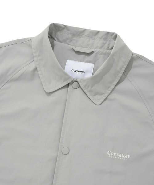 COVERNAT（カバーナット）の「PERTEX コーチジャケット グレー（ナイロンジャケット・レディース・その他・LARGE/MEDIUM/SMALL/X-LARGE/X-SMALL/XX-LARGE）」の3枚目の写真