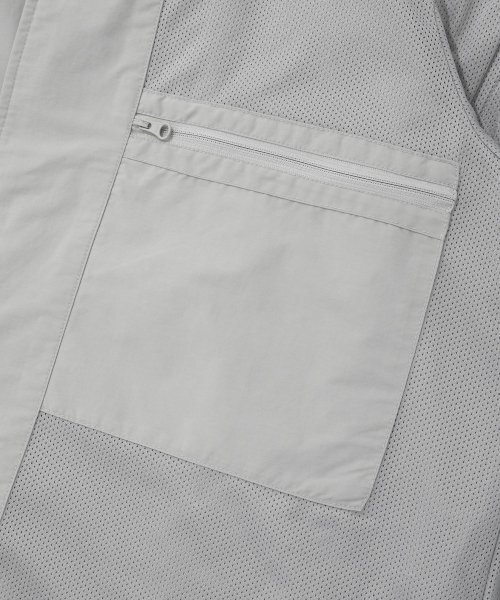 COVERNAT（カバーナット）の「PERTEX コーチジャケット グレー（ナイロンジャケット・レディース・その他・LARGE/MEDIUM/SMALL/X-LARGE/X-SMALL/XX-LARGE）」の10枚目の写真