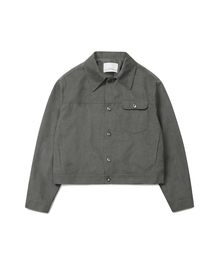 CONNECT KINLOCH（コネクトキンロック）の「ライトトラッカーシャツジャケット（チャコール）（デニムジャケット）」