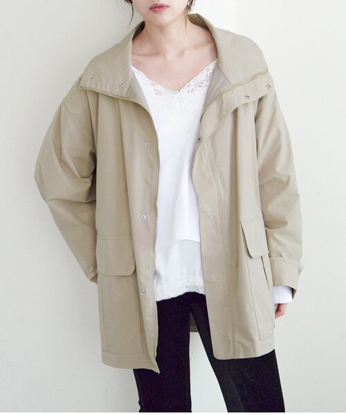 SHENERY（シーナリー）の「ミリタリージャケット（ミリタリージャケット・レディース・カーキ/ベージュ・FREE）」の2枚目の写真