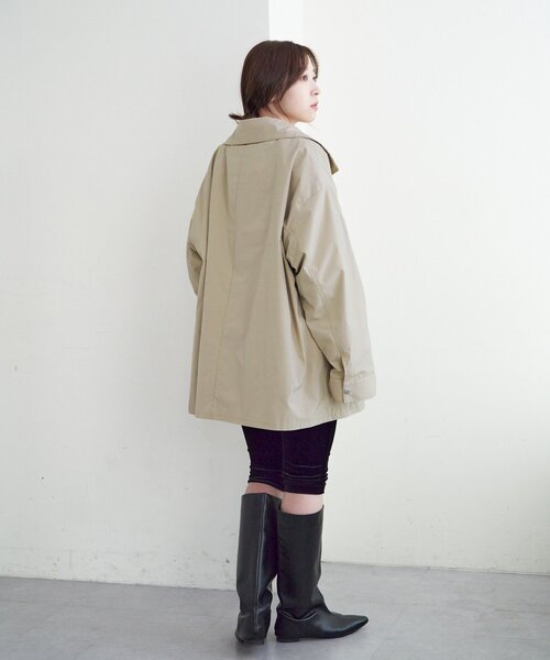 SHENERY（シーナリー）の「ミリタリージャケット（ミリタリージャケット・レディース・カーキ/ベージュ・FREE）」の6枚目の写真