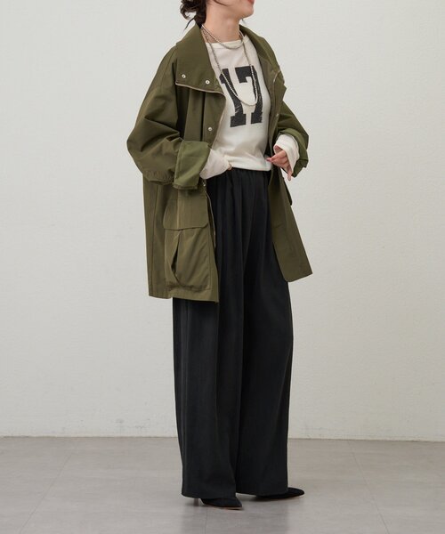SHENERY（シーナリー）の「ミリタリージャケット（ミリタリージャケット・レディース・カーキ/ベージュ・FREE）」の16枚目の写真