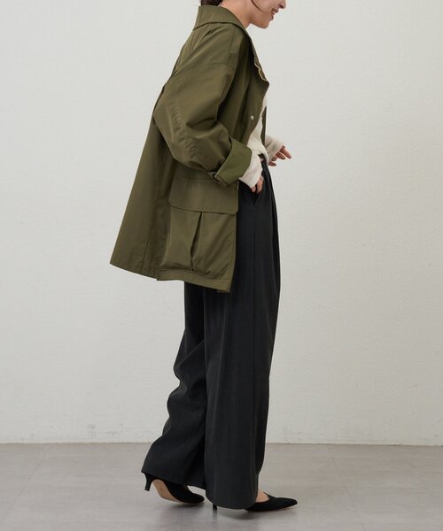 SHENERY（シーナリー）の「ミリタリージャケット（ミリタリージャケット・レディース・カーキ/ベージュ・FREE）」の17枚目の写真