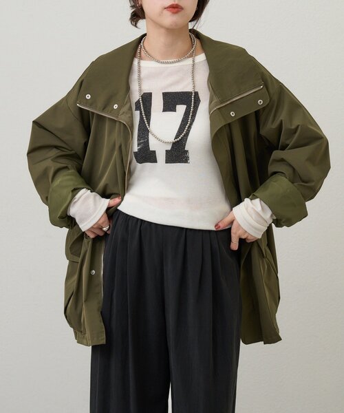 SHENERY（シーナリー）の「ミリタリージャケット（ミリタリージャケット・レディース・カーキ/ベージュ・FREE）」の19枚目の写真