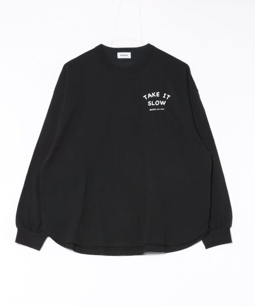GENERATOR（ジェネレーター）の「ジェネレーター TAKE IT L/S Tシャツ（Tシャツ/カットソー・レディース・ブラック/ベージュ系その他/ホワイト・F）」の9枚目の写真
