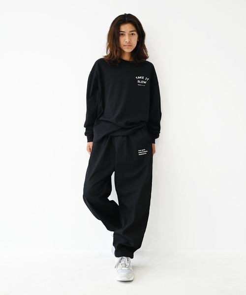 GENERATOR（ジェネレーター）の「ジェネレーター TAKE IT L/S Tシャツ（Tシャツ/カットソー・レディース・ブラック/ベージュ系その他/ホワイト・F）」の5枚目の写真