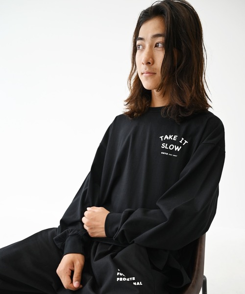 GENERATOR（ジェネレーター）の「ジェネレーター TAKE IT L/S Tシャツ（Tシャツ/カットソー・レディース・ブラック/ベージュ系その他/ホワイト・F）」の7枚目の写真