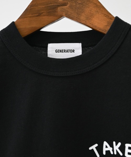 GENERATOR（ジェネレーター）の「ジェネレーター TAKE IT L/S Tシャツ（Tシャツ/カットソー・レディース・ブラック/ベージュ系その他/ホワイト・F）」の10枚目の写真