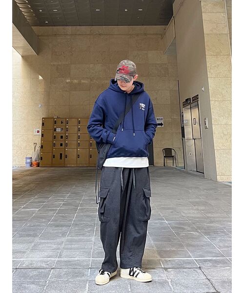 A NOTHING（アナッシング）の「H-T CARGO BALLOON SWEAT PANTS (Charcoal)（スウェットパンツ・レディース・その他・LARGE/MEDIUM）」の10枚目の写真
