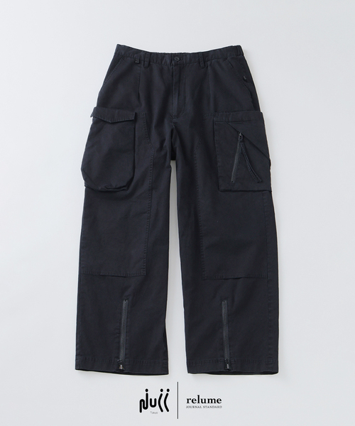 NULL(ヌル)の「NULL TOKYO / ヌル トウキョウ 別注 アウトサイド ロング パンツ(カーゴパンツ・メンズ・チャコールグレー/ブラック/ピンク・MEDIUM/LARGE)」の9枚目の写真