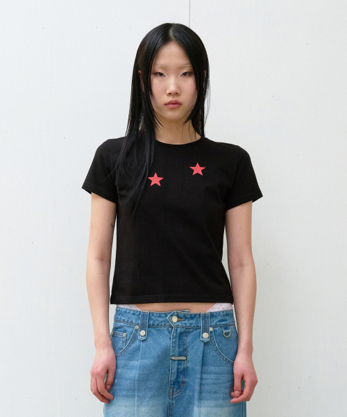 THEVINYLHOUSE（ザバイニルハウス）の「STAR TEE BLACK (VH2EMUT507A)（Tシャツ/カットソー・メンズ・その他・MEDIUM/LARGE/C）」の3枚目の写真