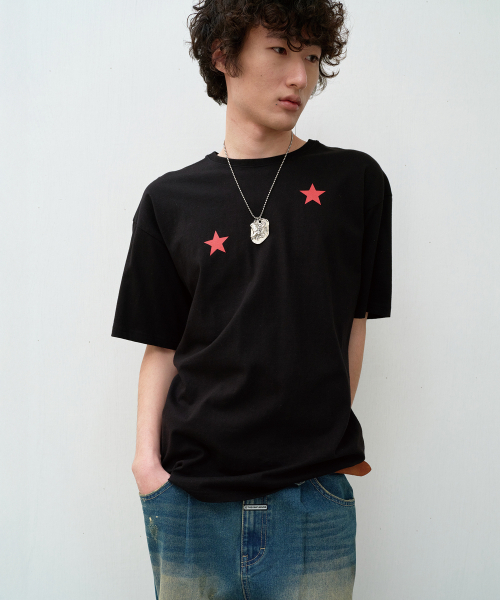 THEVINYLHOUSE（ザバイニルハウス）の「STAR TEE BLACK (VH2EMUT507A)（Tシャツ/カットソー・メンズ・その他・MEDIUM/LARGE/C）」の10枚目の写真