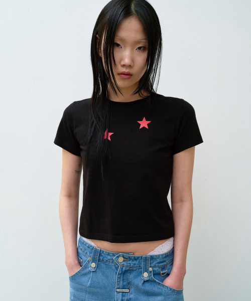 THEVINYLHOUSE（ザバイニルハウス）の「STAR TEE BLACK (VH2EMUT507A)（Tシャツ/カットソー・メンズ・その他・MEDIUM/LARGE/C）」の13枚目の写真