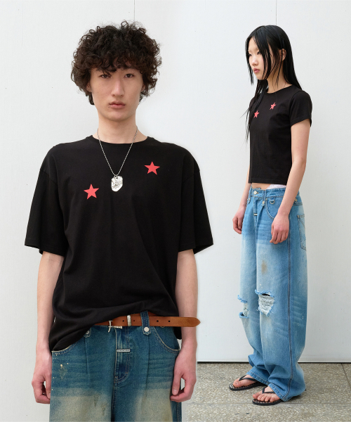THEVINYLHOUSE（ザバイニルハウス）の「STAR TEE BLACK (VH2EMUT507A)（Tシャツ/カットソー・メンズ・その他・MEDIUM/LARGE/C）」の14枚目の写真