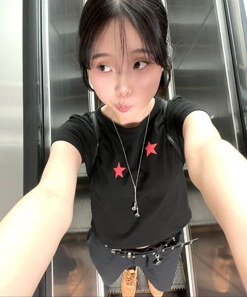 THEVINYLHOUSE（ザバイニルハウス）の「STAR TEE BLACK (VH2EMUT507A)（Tシャツ/カットソー・メンズ・その他・MEDIUM/LARGE/C）」の21枚目の写真