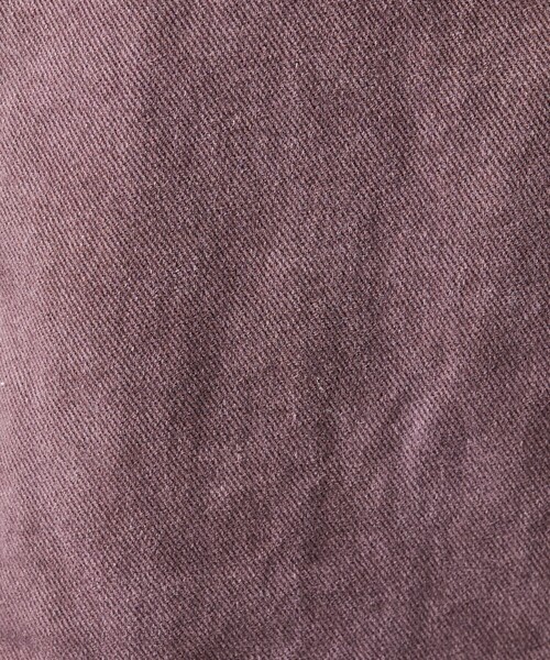 woadblue（ウォードブルー）の「【157/イチゴーナナ】HALF TUCK SHORTS / デニムハーフパンツ（デニムパンツ・レディース・バイオレット・S）」の13枚目の写真