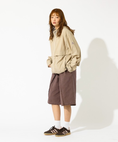woadblue（ウォードブルー）の「【157/イチゴーナナ】HALF TUCK SHORTS / デニムハーフパンツ（デニムパンツ・レディース・バイオレット・S）」の22枚目の写真