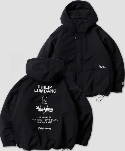 Philip Lumbang/フィリップ・ランバン 2WAY フード脱着 オーバーサイズ