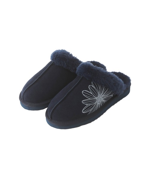 Mardi Mercredi（マルディメクルディ）の「CLASSIQUE SLIPPER / クラシック ミュール ファー スリッポン（スリッポン・レディース・ライトブラウン/ダークブラウン/スモークピンク/ブラック/ネイビー/ブルー/アッシュブラウン・23cm/25cm/24cm）」の5枚目の写真