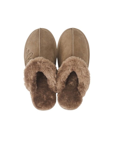 Mardi Mercredi（マルディメクルディ）の「CLASSIQUE SLIPPER / クラシック ミュール ファー スリッポン（スリッポン・レディース・ライトブラウン/ダークブラウン/スモークピンク/ブラック/ネイビー/ブルー/アッシュブラウン・23cm/25cm/24cm）」の9枚目の写真