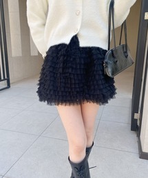 frunco | チュールミニスカート(スカート)