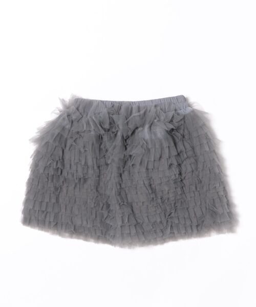 frunco（フランコ）の「チュールミニスカート（スカート・レディース・ブラック/ブラウン/グレー・FREE）」の6枚目の写真