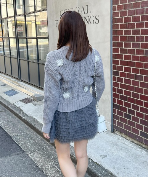 frunco（フランコ）の「チュールミニスカート（スカート・レディース・ブラック/ブラウン/グレー・FREE）」の22枚目の写真