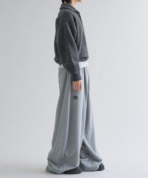 EPNK（イーピーエヌケー）の「Dual-Neck Mulch Button Knit / デュアルネック マルチボタンニット（ニット/セーター・メンズ・ブラウン/チャコールグレー・SMALL/MEDIUM/LARGE）」の11枚目の写真