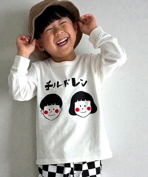 SKAPE（エスケープ）の「ﾜﾛﾝT（Tシャツ/カットソー・キッズ・D/E/F・90cm/100cm/110cm/120cm）」の2枚目の写真