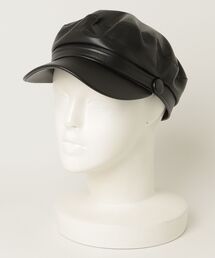 Vini | レザー風キャスケット(キャスケット)