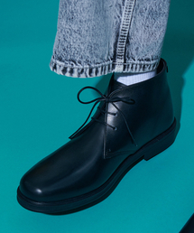 Basic Round Toe Chukka Boots_2NDF4900GB [Black]
