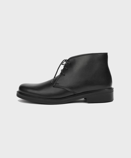 FIRENZE ATELIER（フィレンツェアトリエ）の「Basic Round Toe Chukka Boots_2NDF4900GB [Black]（ブーツ・メンズ・その他・24cm/25cm）」の6枚目の写真