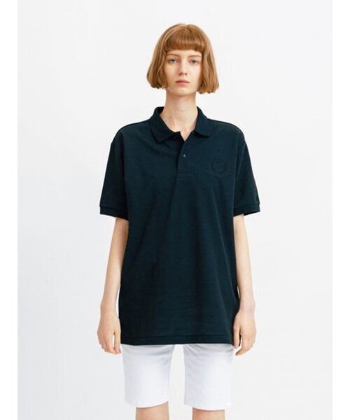 ROYAL CLUB HOLIDAY（ロイヤルクラブホリデー）の「RCH エンブレム ピケカラー 半袖Tシャツ ブラック（ポロシャツ・メンズ・ブラック・SMALL/MEDIUM/LARGE）」の10枚目の写真