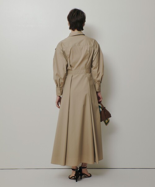 allureville（アルアバイル）の「ラップライクシャツワンピース（ワンピース・レディース・サックスブルー/ベージュ/ネイビー・1/2）」の13枚目の写真