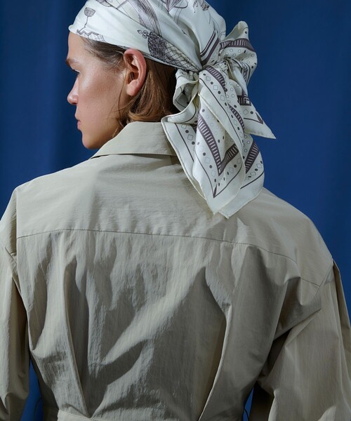 allureville（アルアバイル）の「ラップライクシャツワンピース（ワンピース・レディース・サックスブルー/ベージュ/ネイビー・1/2）」の15枚目の写真