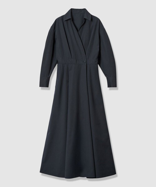 allureville（アルアバイル）の「ラップライクシャツワンピース（ワンピース・レディース・サックスブルー/ベージュ/ネイビー・1/2）」の9枚目の写真