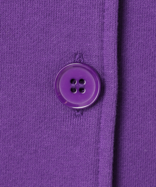 CITYSHOP（シティーショップ）の「SWEAT CARDIGAN：スウェット（カーディガン/ボレロ・レディース・ブラック/パープル・FREE）」の15枚目の写真