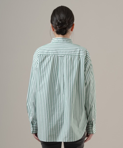 Levi's（リーバイス）の「Levi's/リーバイス ハーリー ボーイフレンドシャツ（シャツ/ブラウス・レディース・グリーン・M/S/XS）」の3枚目の写真