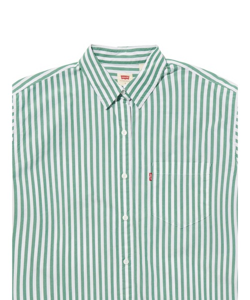 Levi's（リーバイス）の「Levi's/リーバイス ハーリー ボーイフレンドシャツ（シャツ/ブラウス・レディース・グリーン・M/S/XS）」の9枚目の写真