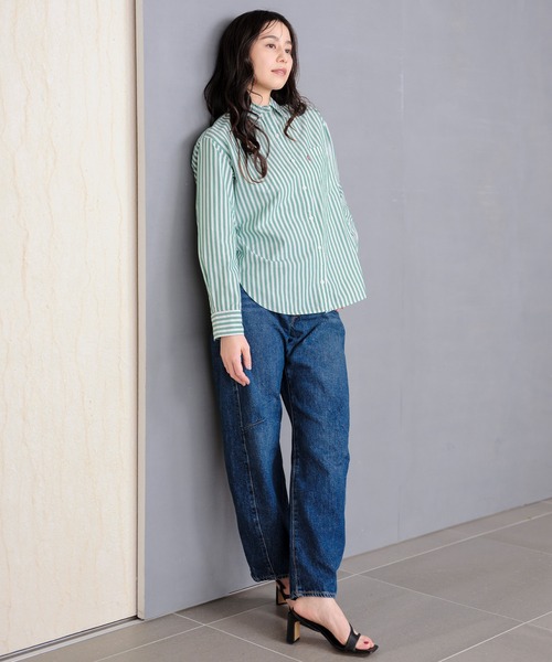 Levi's（リーバイス）の「Levi's/リーバイス ハーリー ボーイフレンドシャツ（シャツ/ブラウス・レディース・グリーン・M/S/XS）」の14枚目の写真