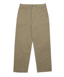 テーパードフィットチノパンツベージュ