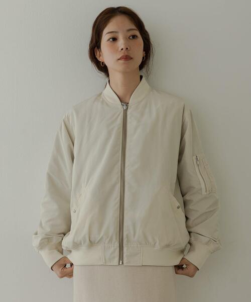 URBAN RESEARCH Sonny Label(アーバンリサーチサニーレーベル)の「『WEB限定』リバーシブルオーバーMA-1(MA-1・レディース・ホワイト系その他/グリーン系その他・FREE)」の19枚目の写真