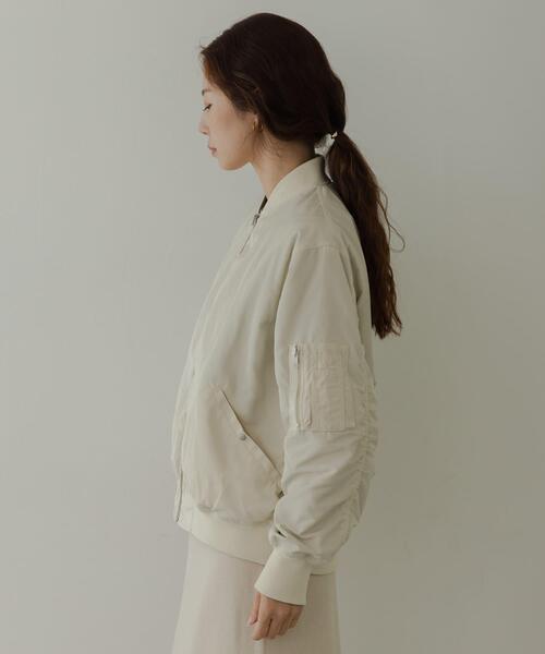URBAN RESEARCH Sonny Label(アーバンリサーチサニーレーベル)の「『WEB限定』リバーシブルオーバーMA-1(MA-1・レディース・ホワイト系その他/グリーン系その他・FREE)」の20枚目の写真
