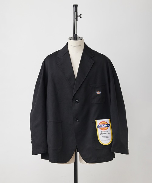 SHINYAKOZUKA(シンヤコヅカ)の「HIS JK WITH DICKIES(テーラードジャケット・メンズ・ダークグレー/ブラック・S/M)」の2枚目の写真
