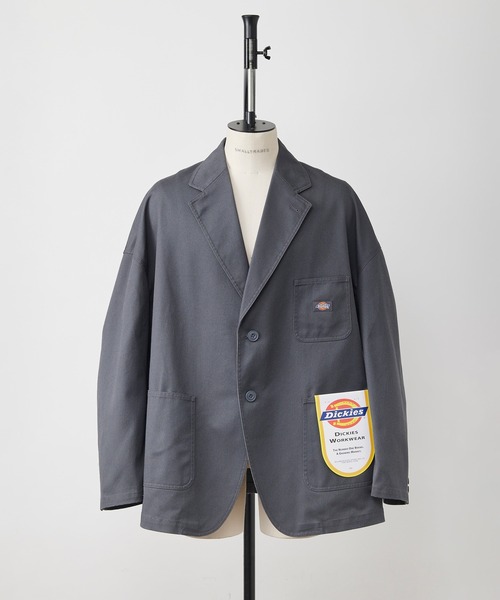 SHINYAKOZUKA(シンヤコヅカ)の「HIS JK WITH DICKIES(テーラードジャケット・メンズ・ダークグレー/ブラック・S/M)」の7枚目の写真