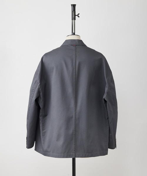 SHINYAKOZUKA(シンヤコヅカ)の「HIS JK WITH DICKIES(テーラードジャケット・メンズ・ダークグレー/ブラック・S/M)」の9枚目の写真
