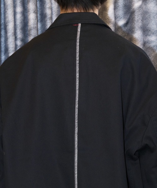 SHINYAKOZUKA(シンヤコヅカ)の「HIS JK WITH DICKIES(テーラードジャケット・メンズ・ダークグレー/ブラック・S/M)」の19枚目の写真