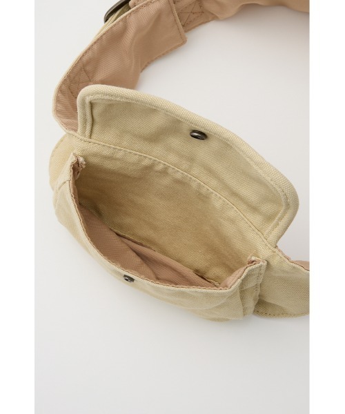 LAGUA GEM(ラグアジェム)の「COTTON POCKET BELT バッグ(ボディバッグ/ウエストポーチ・レディース・ライトベージュ/カーキ・FREE)」の18枚目の写真